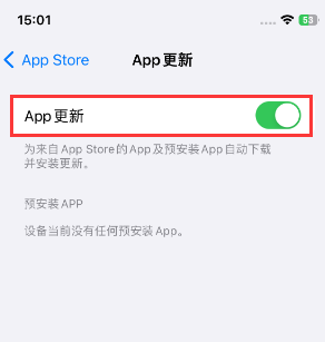 湖南苹果15维修中心如何让iPhone15APP自动更新